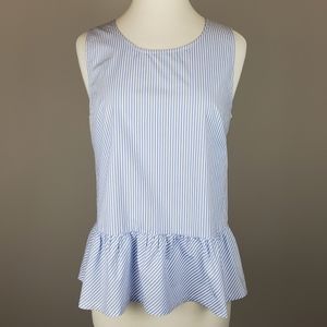 J Crew Double Tie Back Top